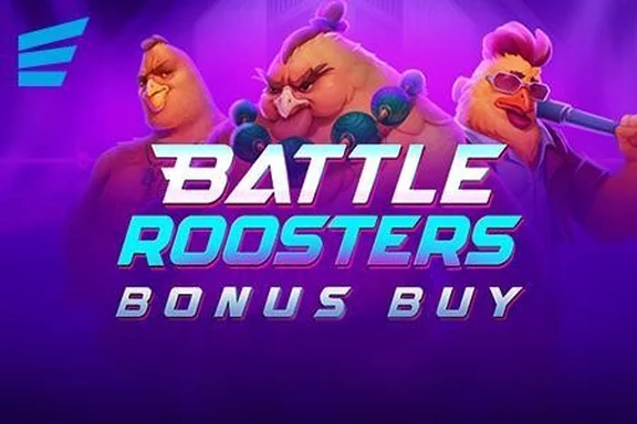 Capa do slot Battle Roosters Bonus Buy